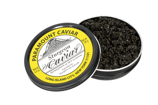 French Osetra Baerii Siberian Caviar Gift Set - Gourmet Food Store