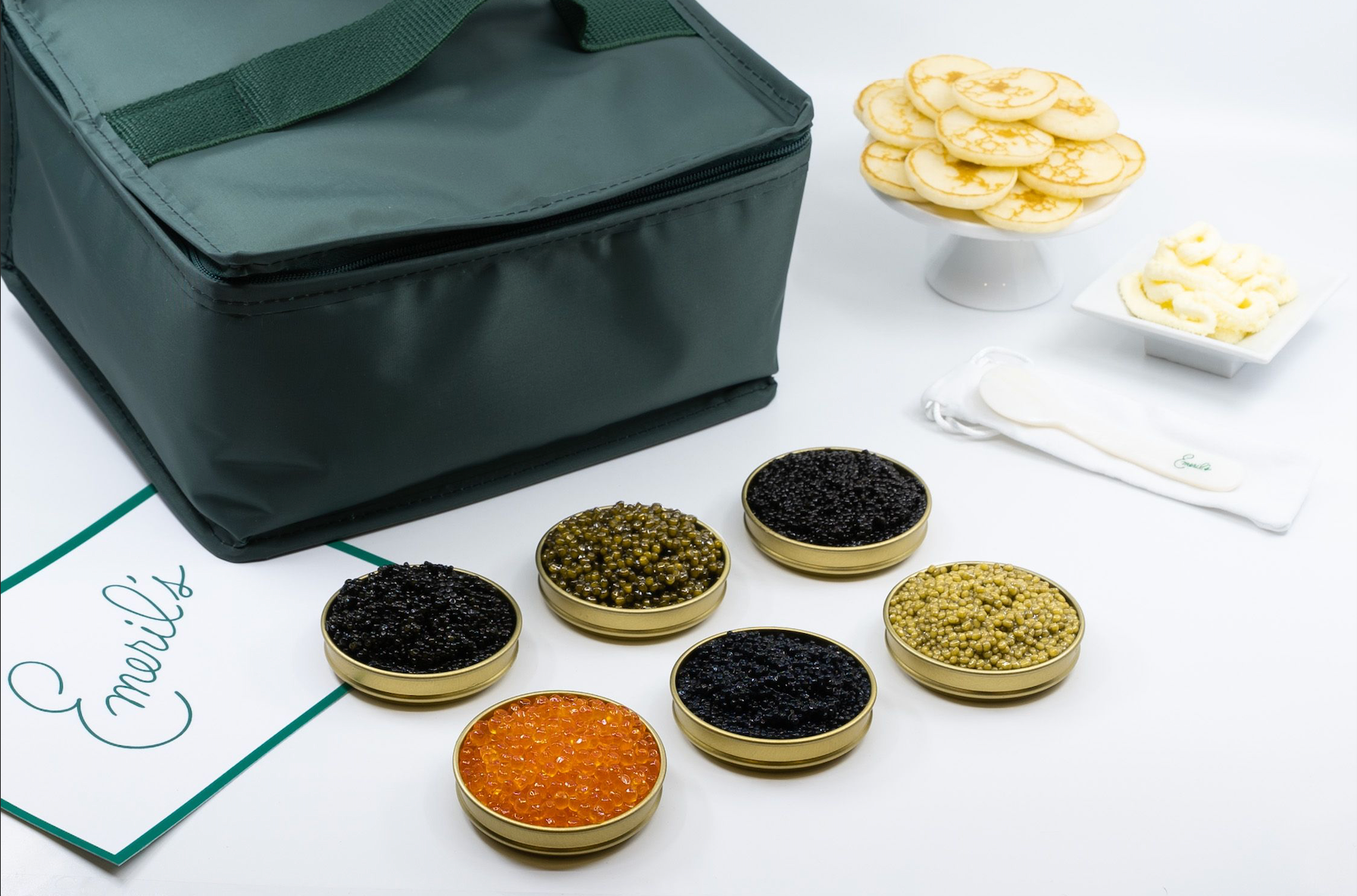 caviar fish box Kick it Up a Notch' Caviar Set